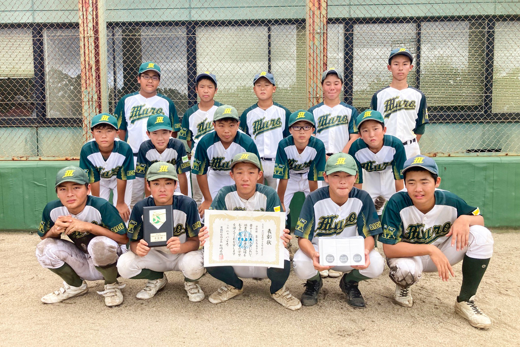 準優勝の牟呂BBクラブ