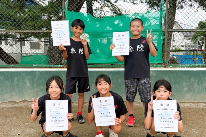 「糸陸」5選手が入賞　県小学生陸上競技