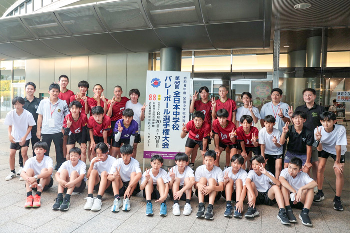 中学生男子バレーボールクラブ　Salire Stars Toyohashi　初の全国 強豪破ってベスト16