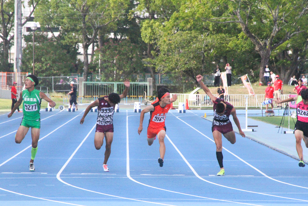 男子100m決勝