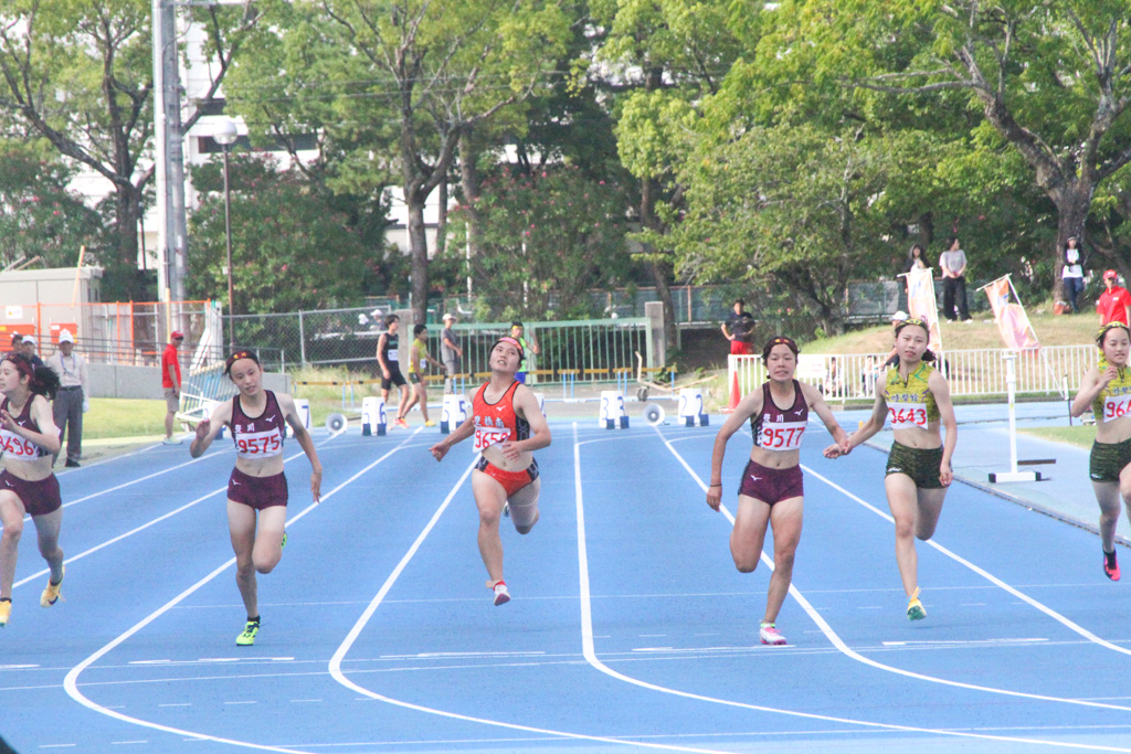 女子100m決勝
