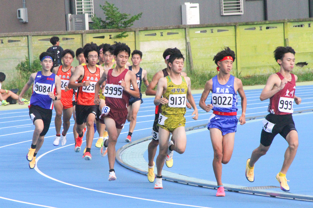 男子1500mタイムレース（3組目）