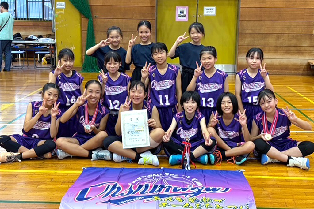 女子Cグループ3位　大清水スポーツクラブ